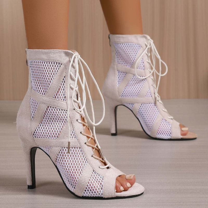 Sandalias de mujer con boca de - Vintage Fashion Outfit reseña y precio