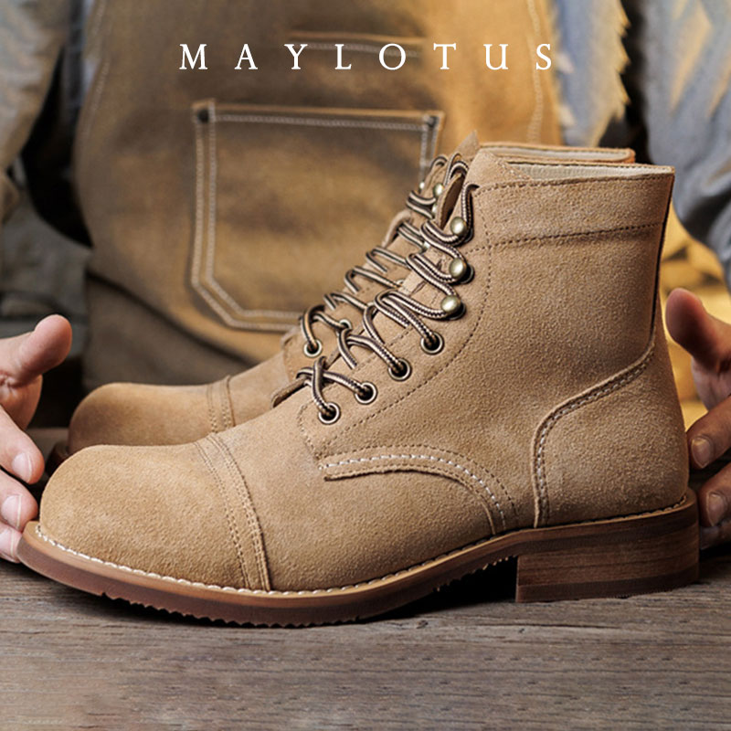 Botas de gamuza con suela Good - Vintage Fashion Boots reseña y precio
