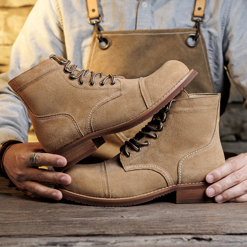 Botas de gamuza con suela Good - Vintage Fashion Boots reseña y precio