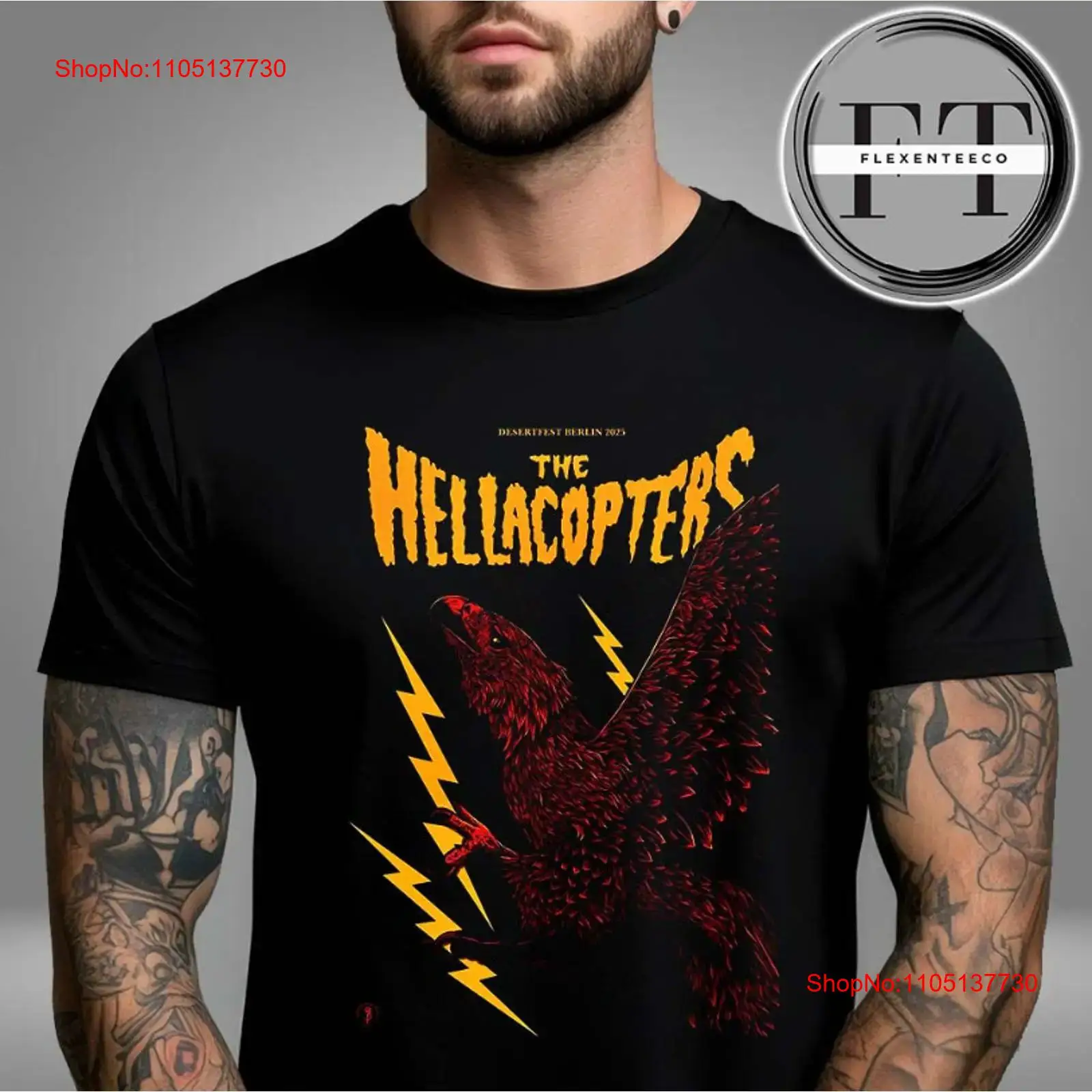 Camiseta The Hellacopters At D - Vintage Fashion Berlin reseña y precio
