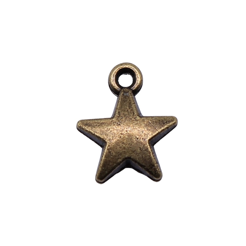 40 piezas de dijes de estrella - Vintage Fashion Blog reseña y precio