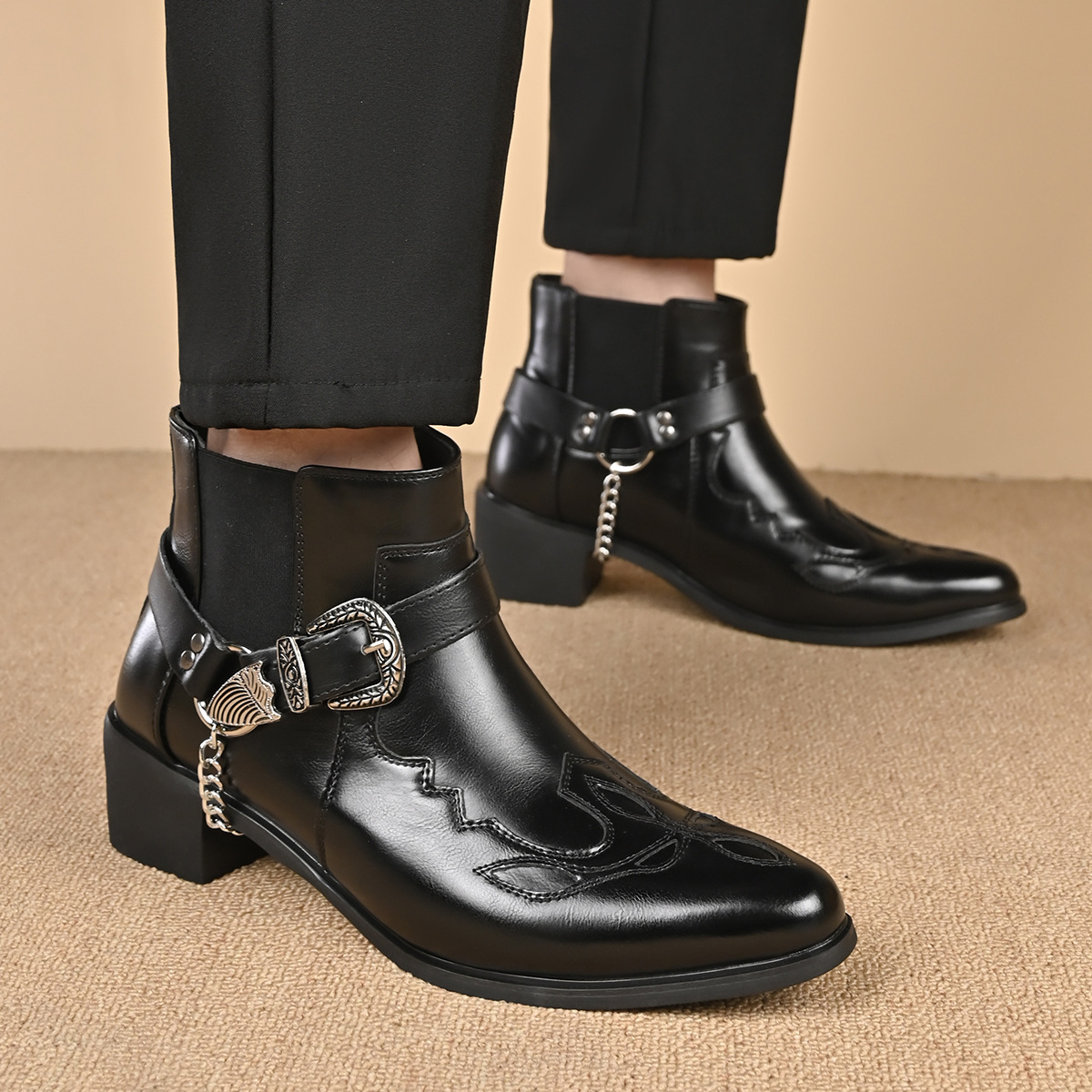 Botas de vaquero vintage de cu - Vintage Fashion Boots reseña y precio